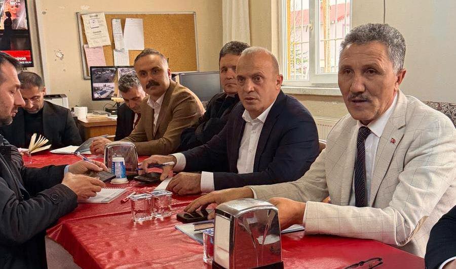 Ordu Büyükşehir Yetkilileri Kabadüz’ün Yatırım ve Sorunlarını Dinlediler