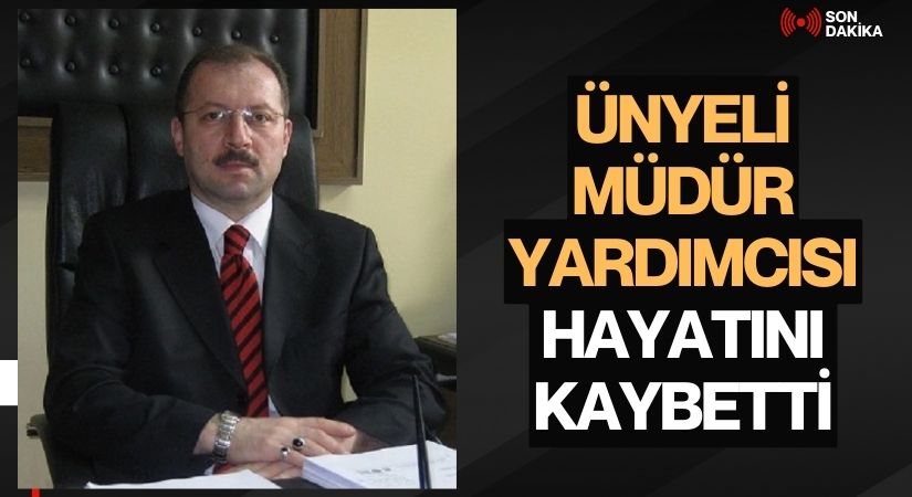 İmam Hatip Lisesi Müdür Yardımcısı Harun Demir Hayatını Kaybetti