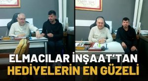 İş İnsanı Mustafa Elmacı’dan Erhan Ergin’e Anlamlı Hediye!