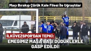İlküvez Spor Başkanı Fatih Tepegöz’den Sert Açıklama: “Bu Bir Hakem Faciası Değil, Türk Futbolunun Çürümüşlüğüdür!”