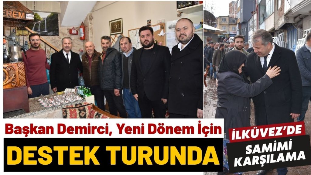 Çaybaşı Esnaf Odası Başkanı Harun Demirci İlküvez Esnafıyla Bir Araya Geldi, Yeni Dönem İçin Destek İstedi.