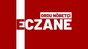 Ordu Merkez Nöbetçi Eczaneler Listesi (11 Ocak 2026 Pazar)
