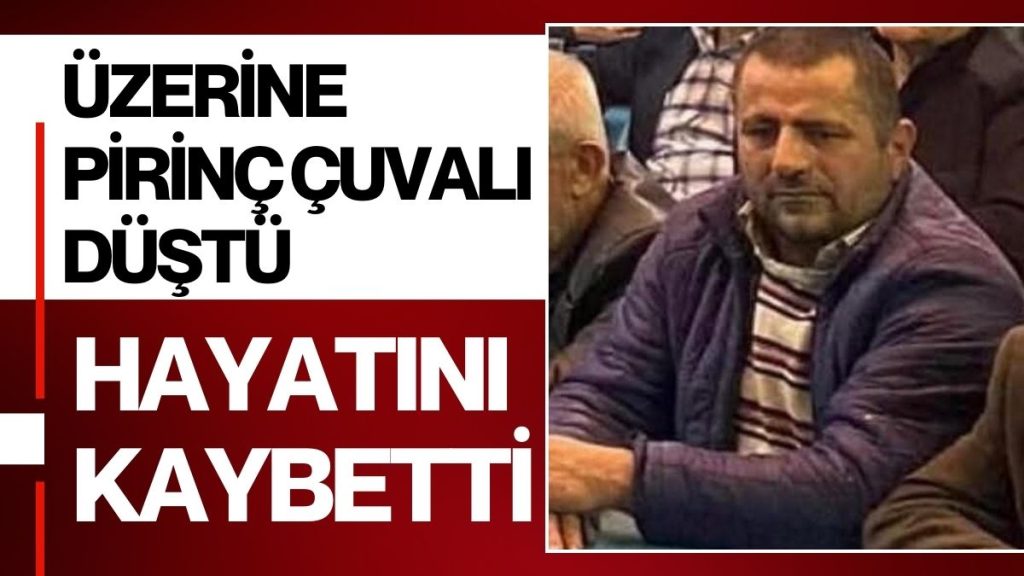Üzerine Çuval Yığını Devrilen 47 Yaşındaki İşçi Hayatını Kaybetti