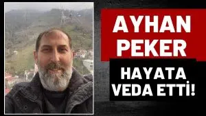 Ünyeli Esnaf Ayhan Peker Hayatını Kaybetti!
