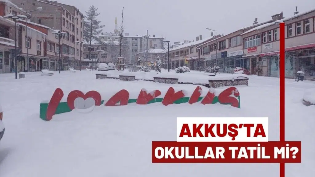 Akkuş’ta Okullar Tatil mi – 5 Ocak 2026 Akkuş Okul Tatili var mı