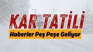 2 Ocak Cuma Günü Okullar Tatil mi? Yarın tatil edilen okullar listesi