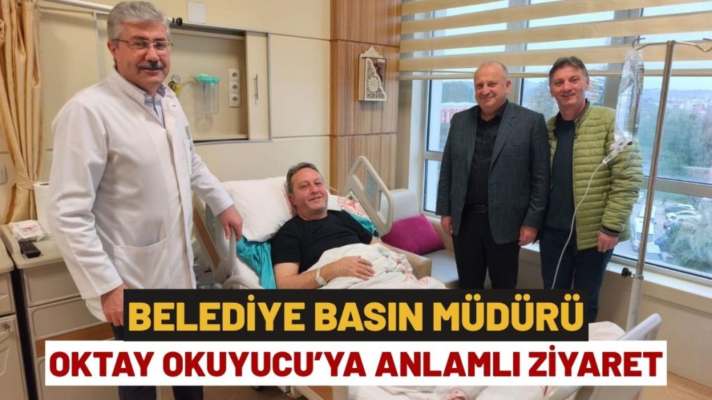 Başkan Tavlı’dan Oktay Okuyucu’ya Geçmiş Olsun Ziyareti