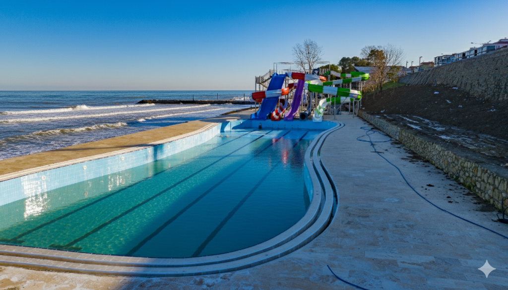 Ünye Gölevi’nde Dev Yatırım: Bölgenin En Büyük Aquapark’ı Açılışa Hazırlanıyor