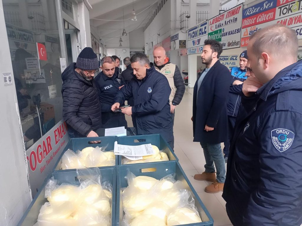 FATSA’DA YARIM TON YAĞA EL KONULDU