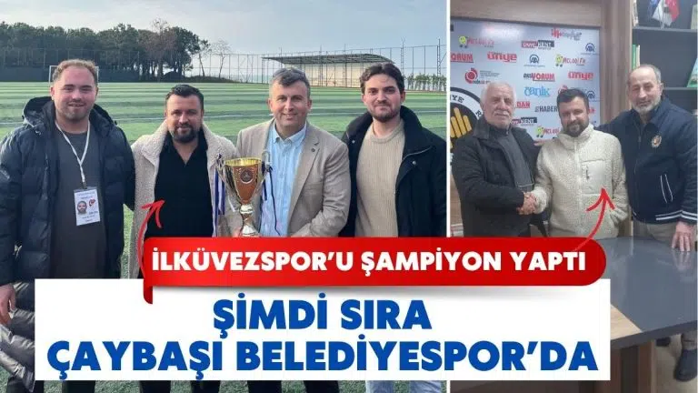 Şampiyon Teknik Direktör Erdal Şentepe Çaybaşı Belediye Spor’a Güç Katacak!