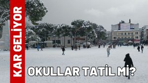 Okullar Tatil Edilecek mi? Erzurum, Kars, Ağrı, Ardahan okul tatili var mı?