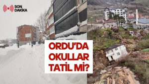 2 Mart 2026’da Okullar Tatil mi? Ordu’da Heyelan ve Kar Alarmı!