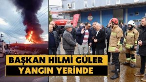 Ordu’da Büyük Yangın! Başkan Güler Olay Yerinde İncelemelerde Bulundu!
