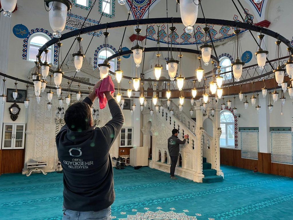 ORDU'NUN CAMİLERİ İÇİN RAMAZAN TEMİZLİĞİ VAKTİ 3 camiler1