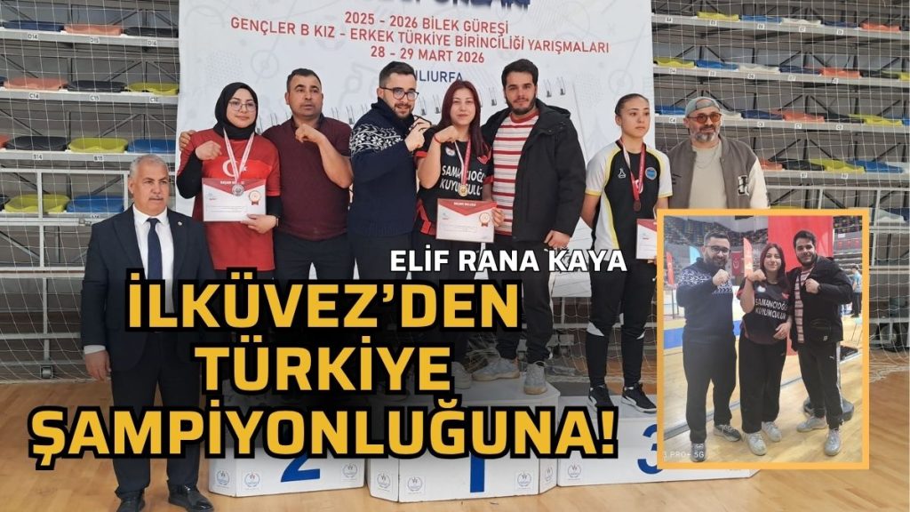 Elif Rana Kaya Bilek Güreşinde Türkiye Şampiyonu Oldu!