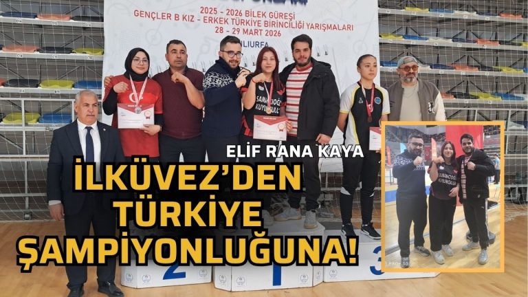Elif Rana Kaya Bilek Güreşinde Türkiye Şampiyonu Oldu!