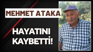 Emekli Din Görevlisi Mehmet Ataka Hayatını Kaybetti