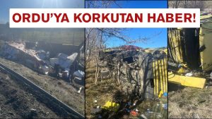 BOLU’DAN KORKUTAN HABER: Ordulu Nakliyeci Kaza Yaptı!