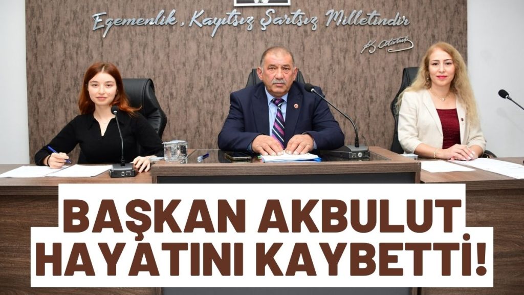 Terme’nin Sevilen Başkanı Kemal Akbulut Hayatını Kaybetti