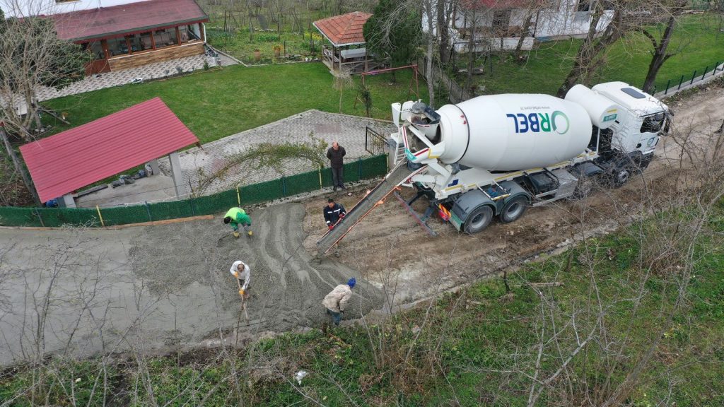 FATSA’DA BETON YOL KONFORU BUCAKLI’YA ULAŞTI