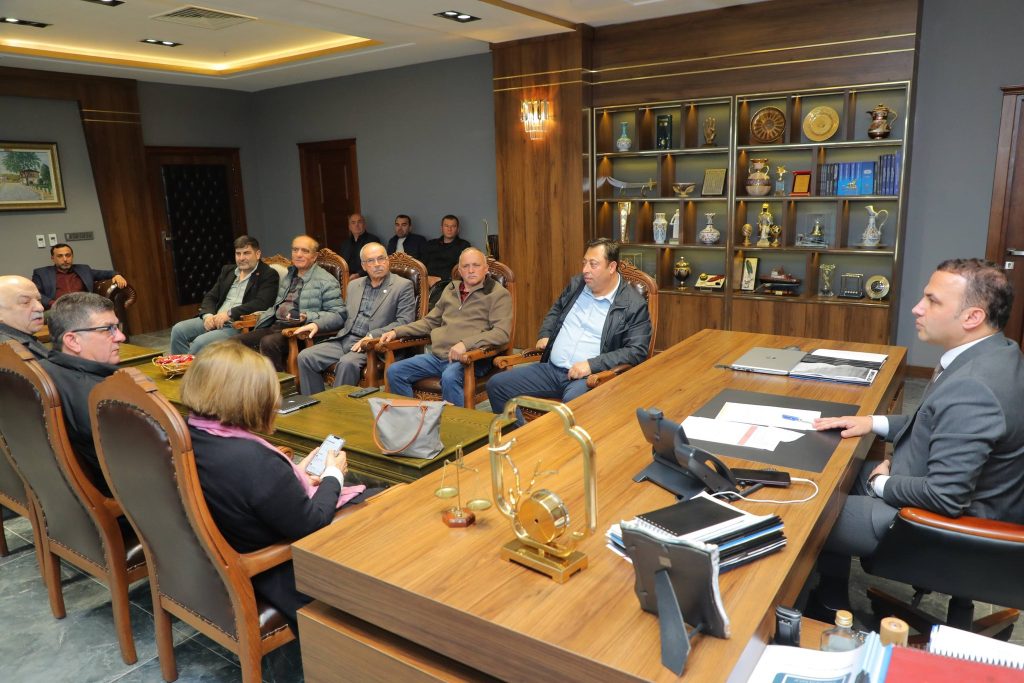 FATSA'DA 'ORTAK AKIL' BULUŞMASI: Muhtarlardan Başkan Kibar’a Anlamlı Ziyaret 1 fatsa muhtar44948