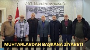 Muhtarlardan Başkan Hüseyin Tavlı’ya Ziyaret!