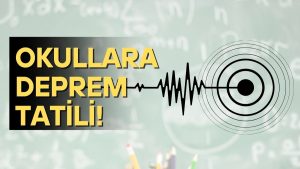 Tokat’ta Deprem Sonrası Okullar Tatil Edildi 13 Mart 2026