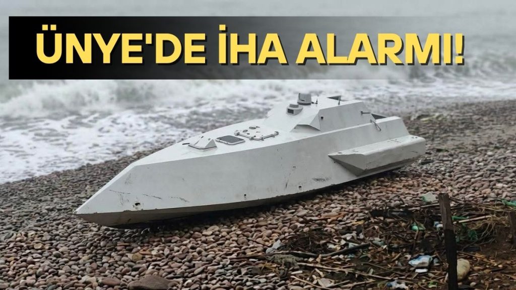 Ünye Sahillerinde Kırmızı Alarm: 2 Ton Patlayıcı Şüphesi Taşıyan İHA Enkazı Bulundu