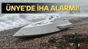 Ünye Sahillerinde Kırmızı Alarm: 2 Ton Patlayıcı Şüphesi Taşıyan İHA Enkazı Bulundu