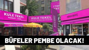 Tekel Büfelerine Pembe Ayar!