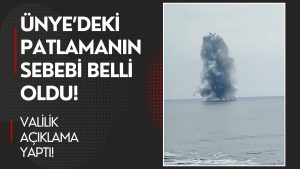 Ünye’deki Patlamanın Sebebi Belli Oldu! Valilik Açıkladı!