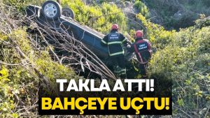 Kumru-Korgan Yolunda Korkutan Kaza: Şarampole Devrilen Araçta 1 Kişi Yaralandı