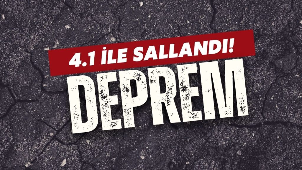 Balıkesir’de Deprem Oldu!