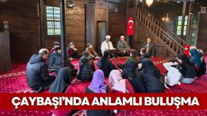 Çaybaşı’nda Anlamlı Buluşma: Öğrenciler Tarihi Çivisiz Çayır Camii’ni Ziyaret Etti