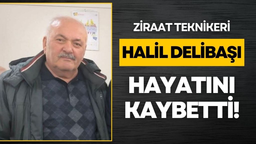 Ziraat Teknikeri Halil Delibaşı Direksiyon Başında Can Verdi