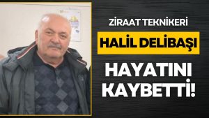 Ziraat Teknikeri Halil Delibaşı Direksiyon Başında Can Verdi