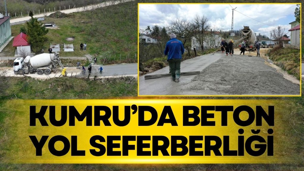 Ordu Büyükşehir Kumru’nun Yollarına Bakıyor!