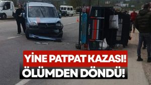 Ticari Araçla ‘Patpat’ Çarpıştı (1 Yaralı) – ORDU