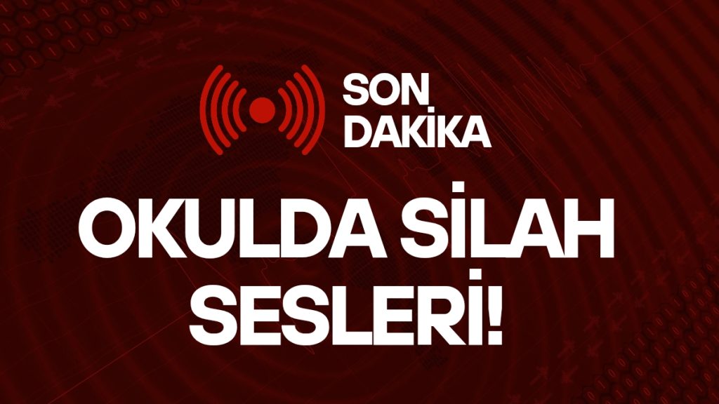Okula Silahlı Saldırı! Yaralılar Var!