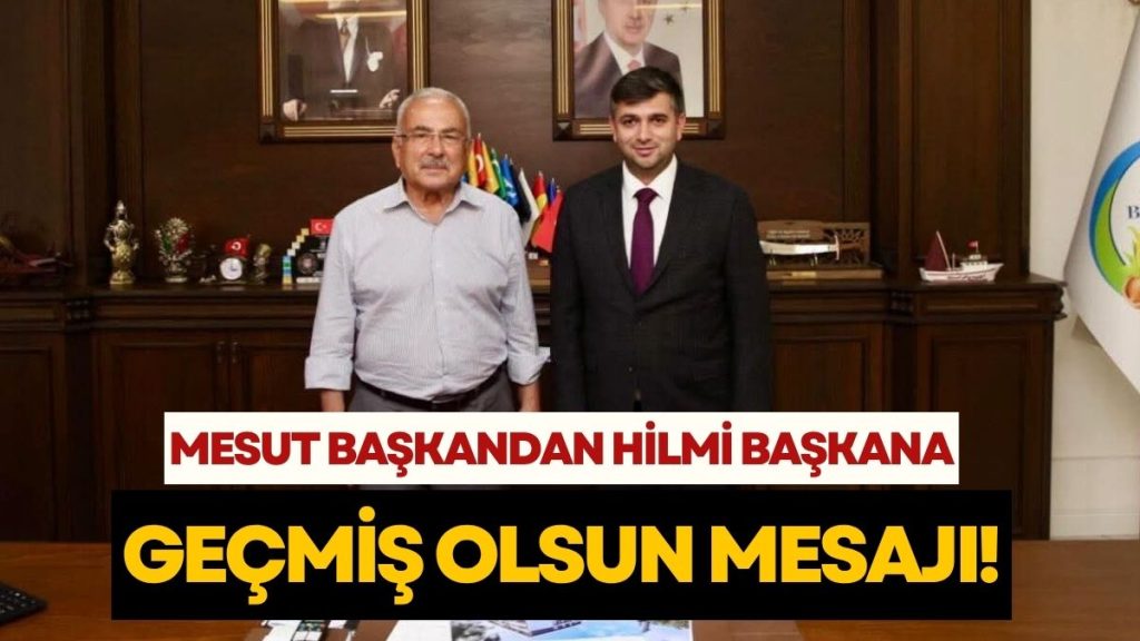 BAŞKAN KARAYİĞİT’TEN BAŞKAN GÜLER’E ANLAMLI MESAJ: “TÜM ÇAYBAŞILILAR ADINA ŞİFA DİLİYORUZ”