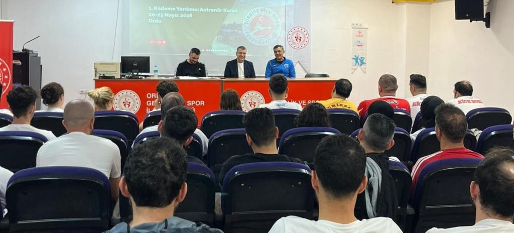 Ordu’da Kick Boks Antrenör Kursu Tamamlanıyor 2 antr
