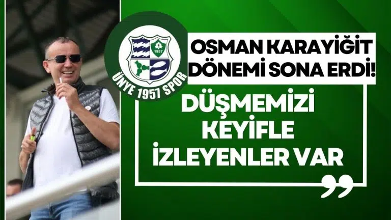 Osman Karayiğit: “Ben Artık Yokum”
