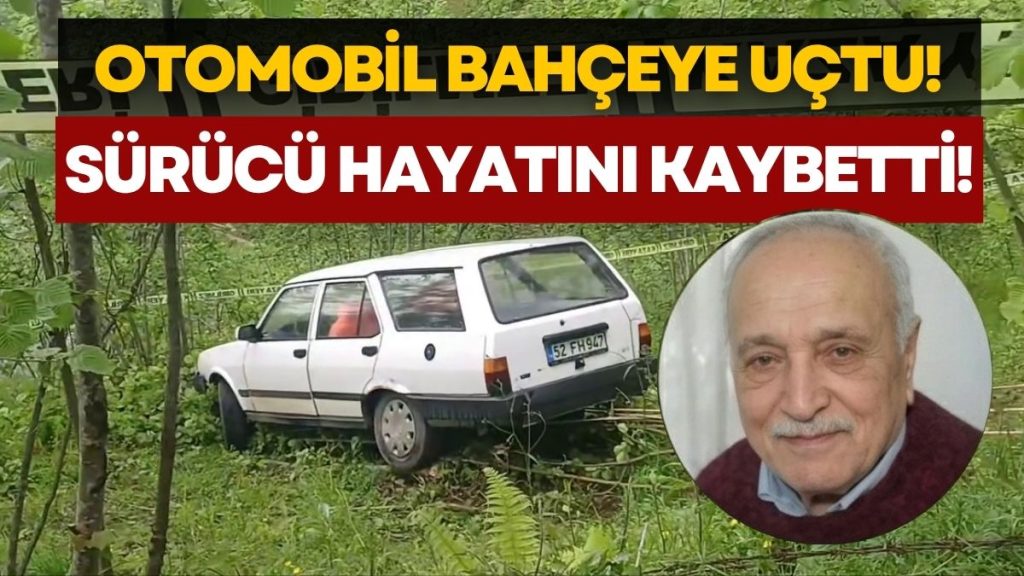 Acı Kaza: Direksiyon Hakimiyetini Kaybeden Mehmet Kahveci Hayatını Kaybetti