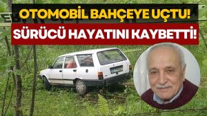 Acı Kaza: Direksiyon Hakimiyetini Kaybeden Mehmet Kahveci Hayatını Kaybetti