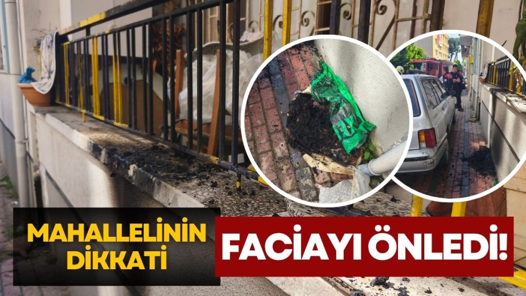 ÜNYE’DE KORKUTAN YANGIN: MAHALLELİNİN DİKKATİ FACİAYI ÖNLEDİ!