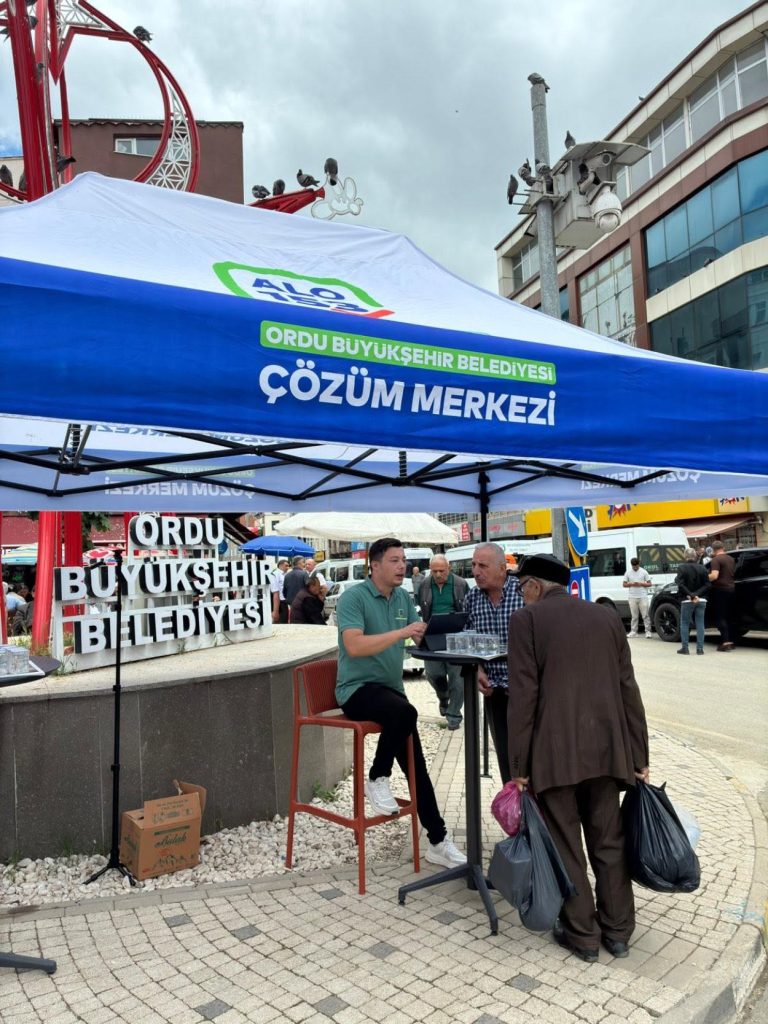 ÇÖZÜM MERKEZİ GÜRGENTEPE VE FATSA’DA VATANDAŞLARI DİNLEDİ 1 COZU