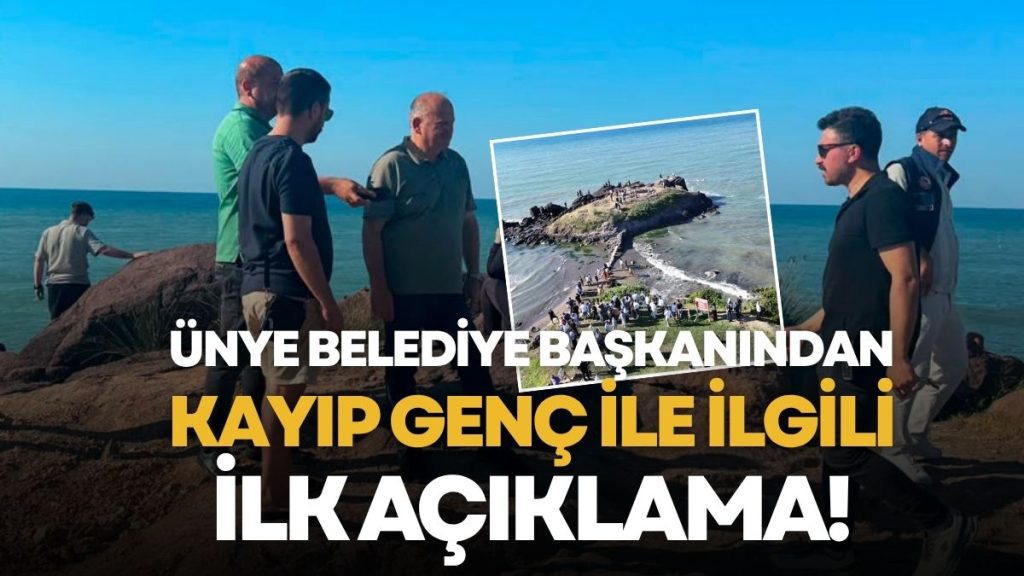 Başkan Tavlı’dan Denizde Kaybolan Genç İçin Açıklama!