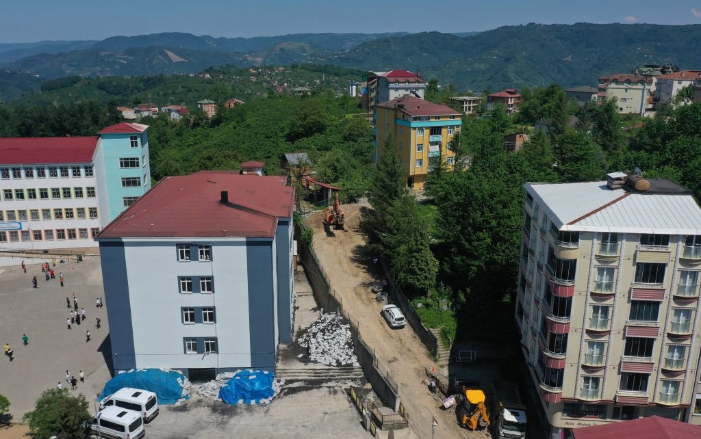 ORDU BÜYÜKŞEHİRDEN KORGAN’A ALT YAPI YATIRIMI 1 korgan yol1