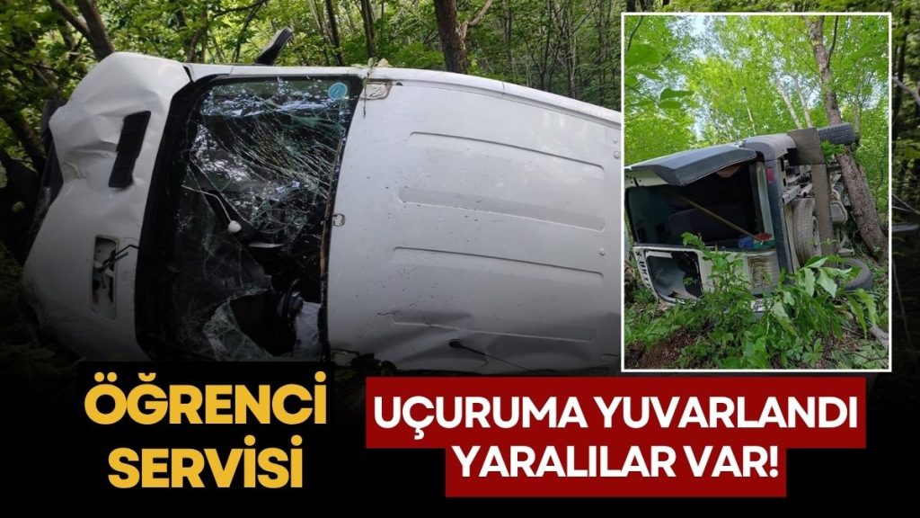 Kumru’da Öğrenci Servisi Uçuruma Yuvarlandı: Yaralılar Var!
