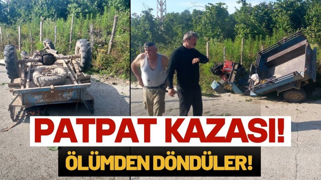 Patpat Takla Attı: İki Kişi Yaralandı!